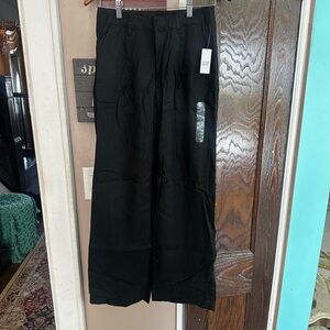 GAP Women's Elegant Black Wide Leg Pants